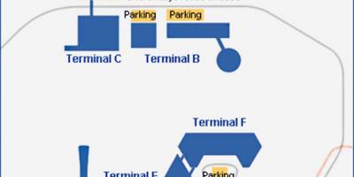 Sheremetyevo terminal-Karte
