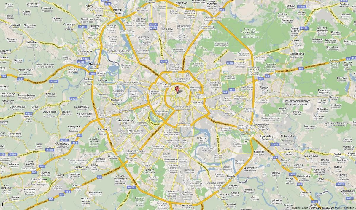 Moskva highway Karte anzeigen