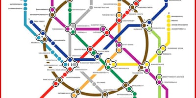 Metro Karte Moskau